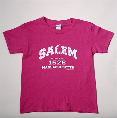 T shirts related to the Salem witch trials